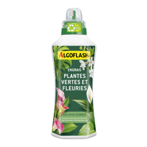 ENGRAIS LIQUIDE PLANTES VERTES ET PLANTES FLEURIES 1L ALGOFLASH ALGOFLASH - 1