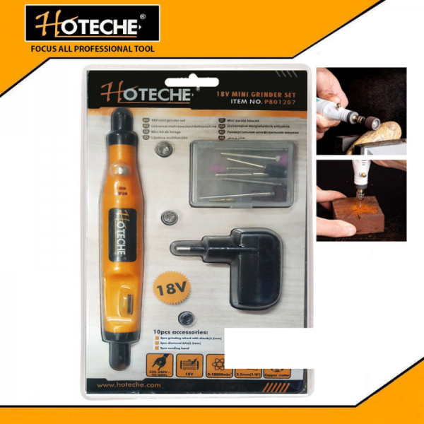 Mini CRINDER SET 18V HOTECHE HOTECHE - 1 Mini CRINDER SET 18V HOTECHE HOTECHE - 1