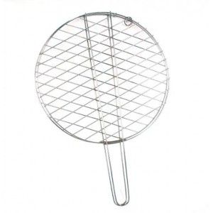 GRILLE BARBECUE DOUBLE RONDE Ø32CM  - 1